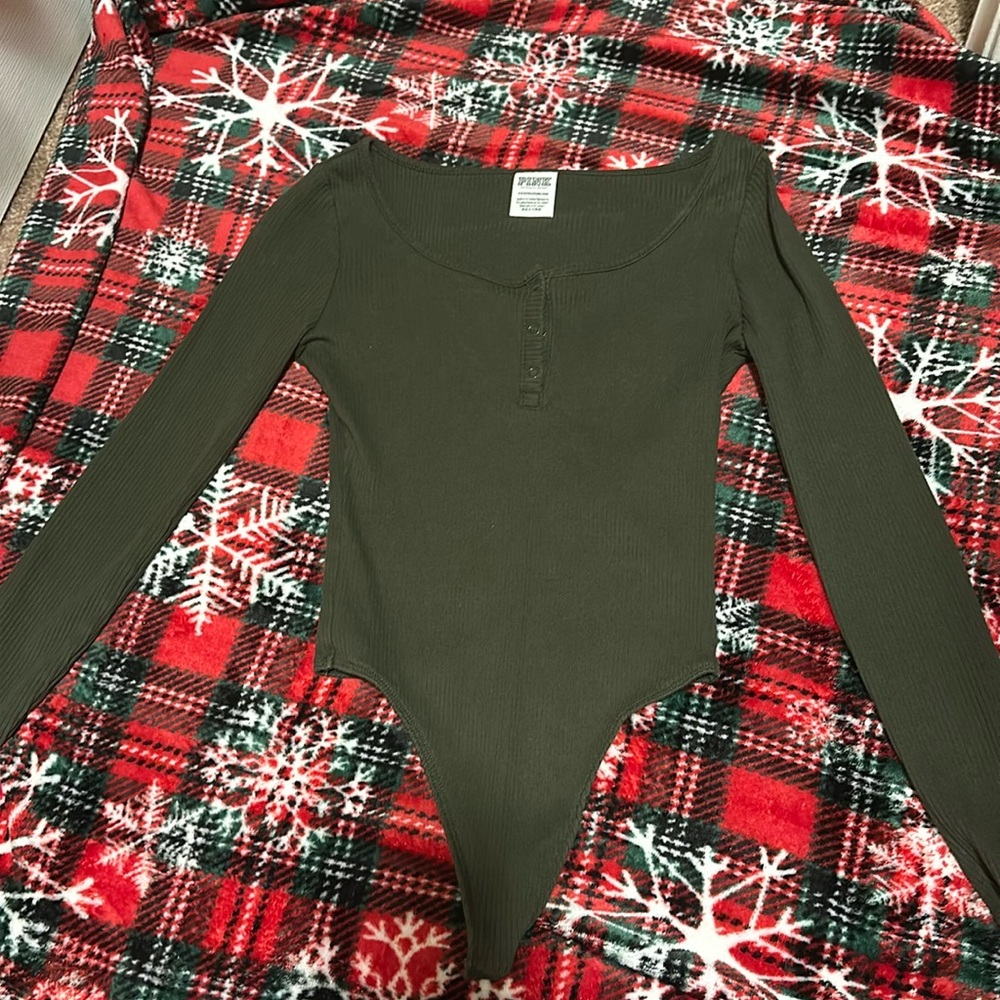 Pink Victoria Secret Body Suit XS